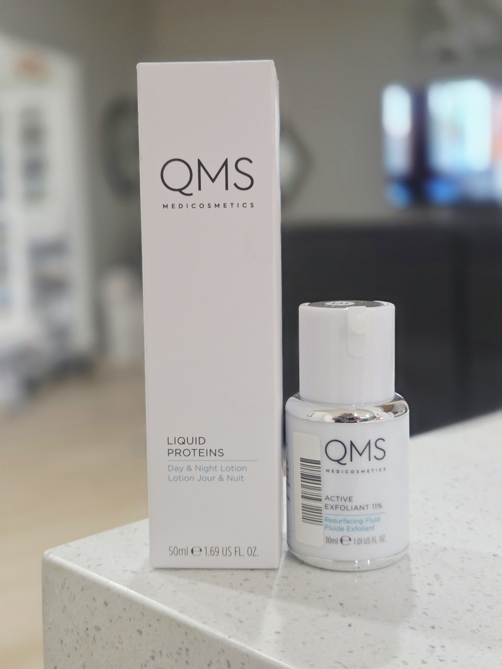 QMS Medicosmetics Liquid Proteins Day & Night Lotion + Resurface Fluid